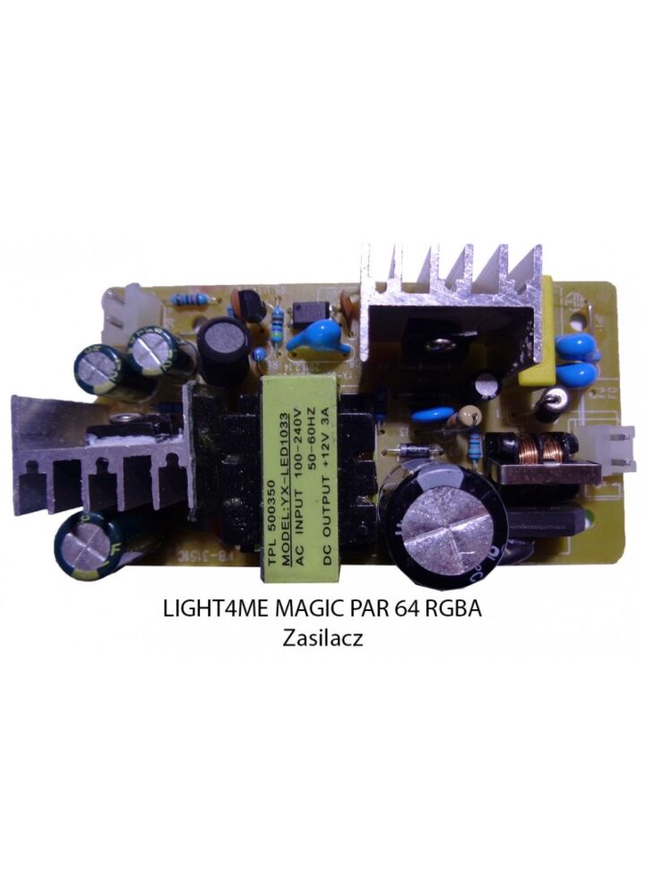 Z. LIGHT4ME MAGIC PAR 64 RGBA ZASILACZ