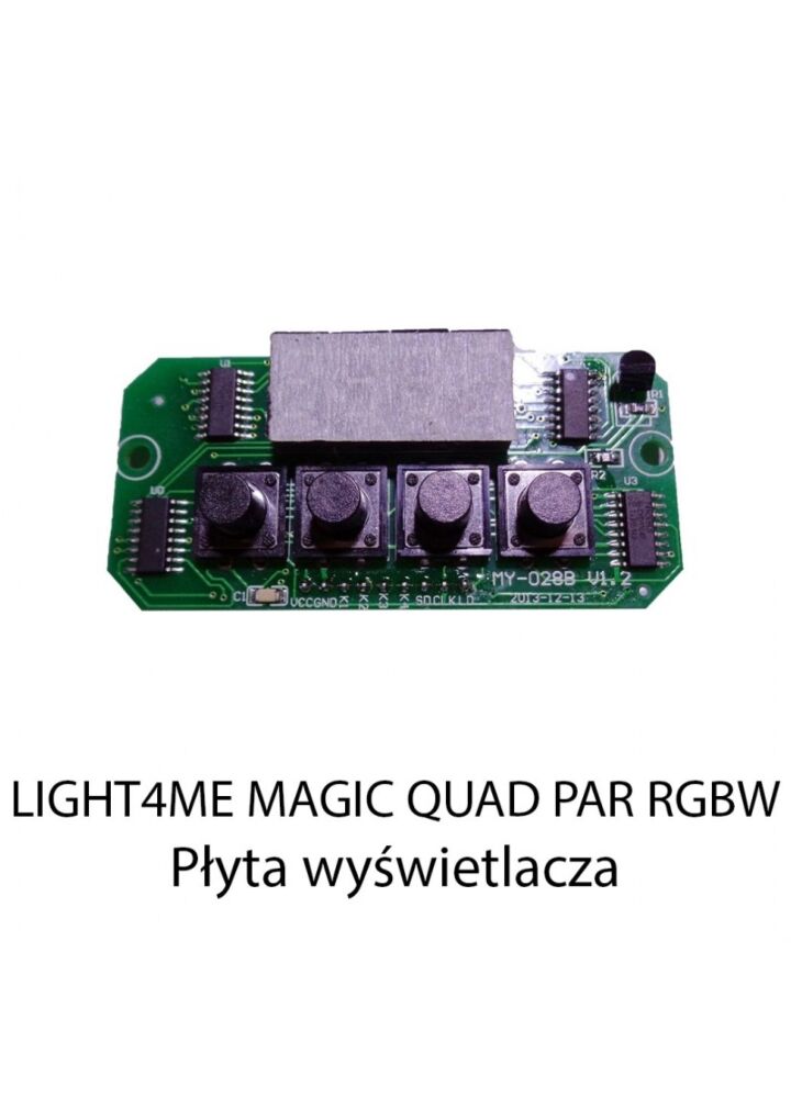 Z. LIGHT4ME MAGIC QUAD PAR RGBW PLYTA WYŚWIETLACZA