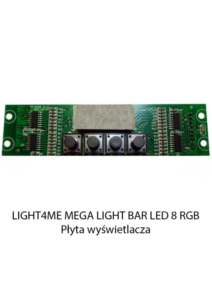 Z. LIGHT4ME MEGA LIGHT BAR LED 8 RGB PŁYTA WYŚWIET