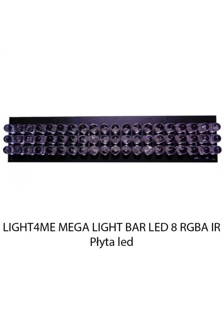 Z. LIGHT4ME MEGA LIGHT BAR LED 8 RGBA IR PŁYTA LED
