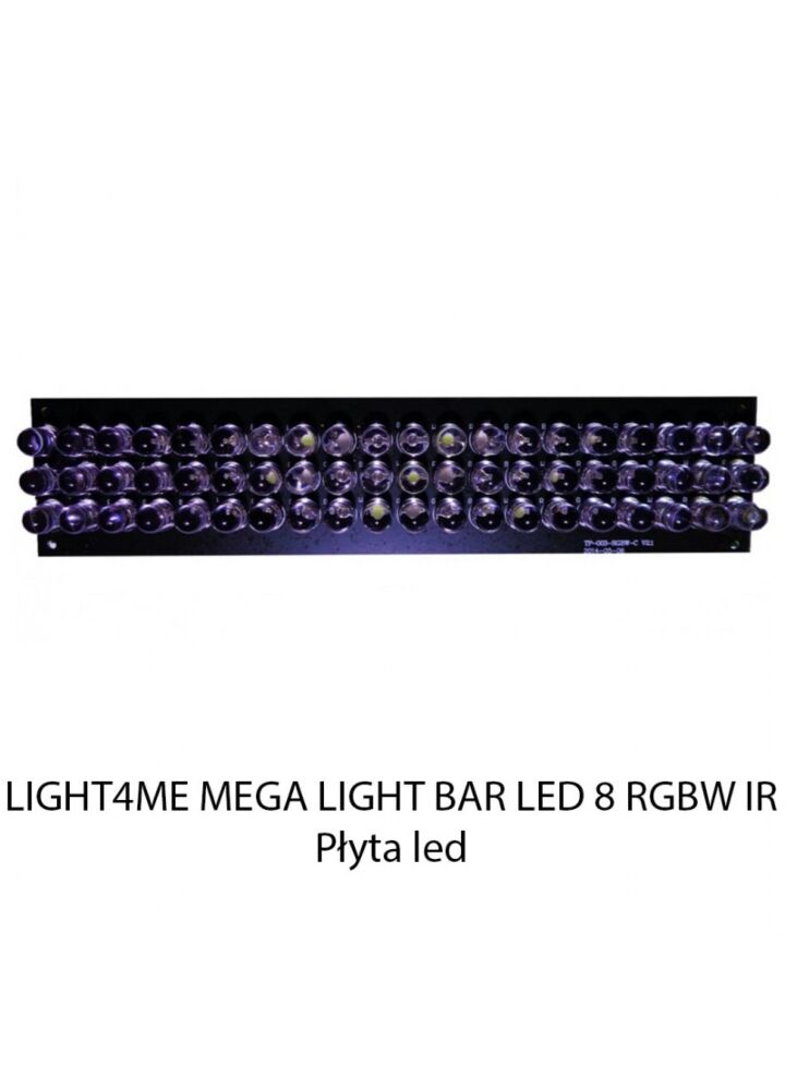 Z. LIGHT4ME MEGA LIGHT BAR LED 8 RGBW IR PŁYTA LED