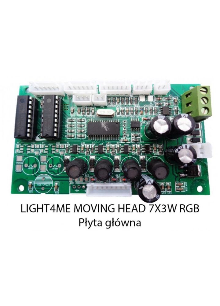 Z. LIGHT4ME MOVING HEAD 7x3W RGB PŁYTA GŁÓWNA