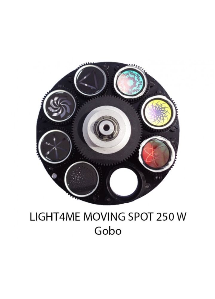 Z. LIGHT4ME MOVING SPOT 250 W GOBO