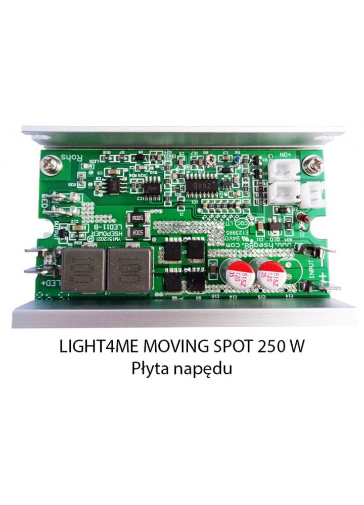 Z. LIGHT4ME MOVING SPOT 250 W PŁYTA NAPĘDU
