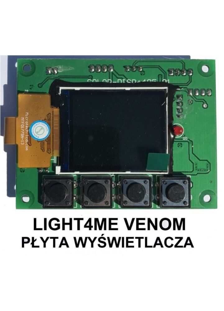 Z. LIGHT4ME VENOM SPOT 150 - PŁYTA WYŚWIETLACZA