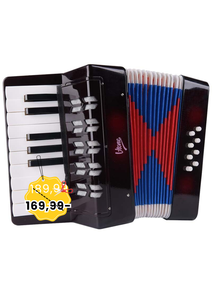 V-TONE ZENEK BK akordeon dla dzieci nauka i zabawa