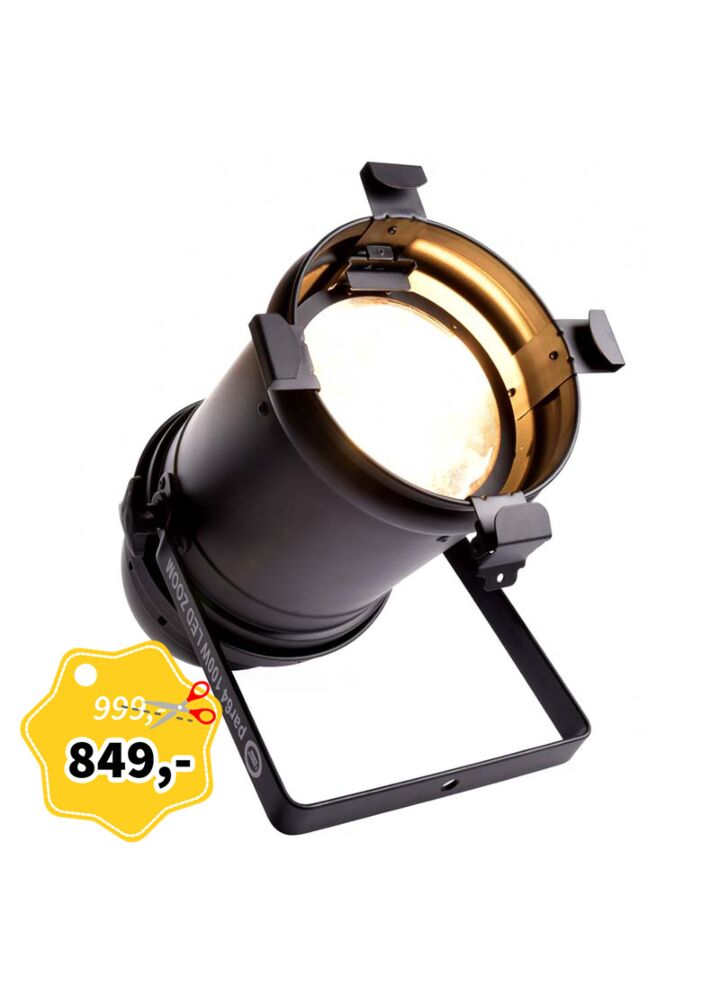 LIGHT4ME PAR 64 100W LED ZOOM reflektor sceniczny teatralny