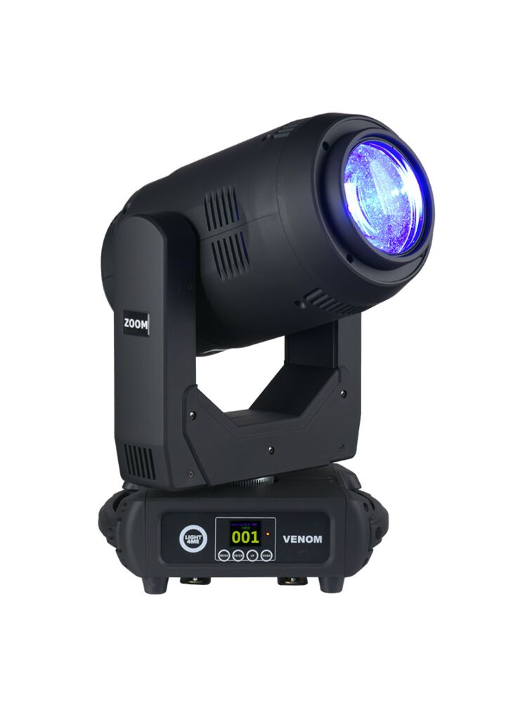 LIGHT4ME VENOM ZOOM 350 moving head LED beam spot wash