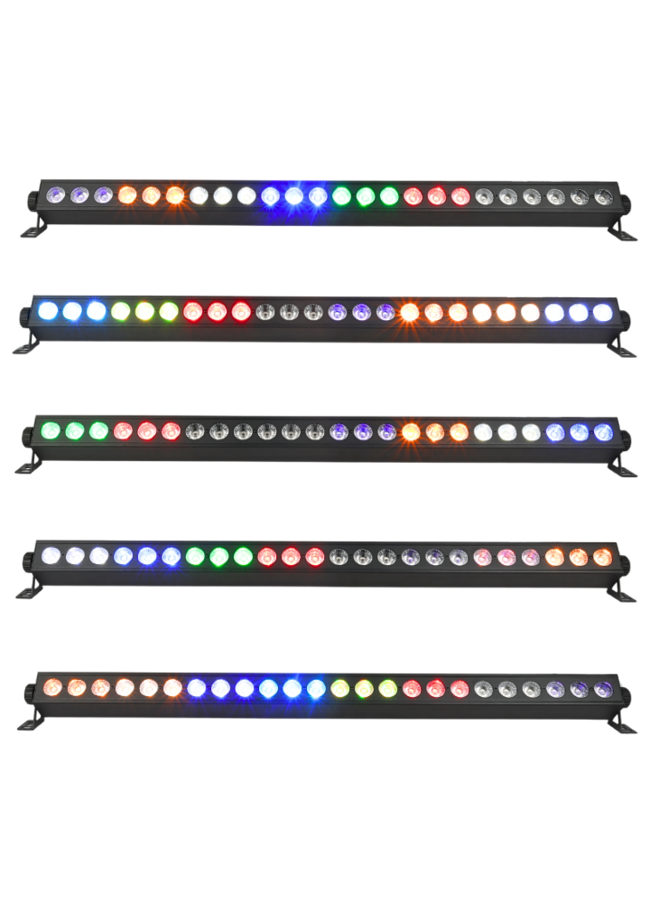 LIGHT4ME DECO BAR RGBWA-UV listwa oświetleniowa belka LED oświetlenie sceniczne