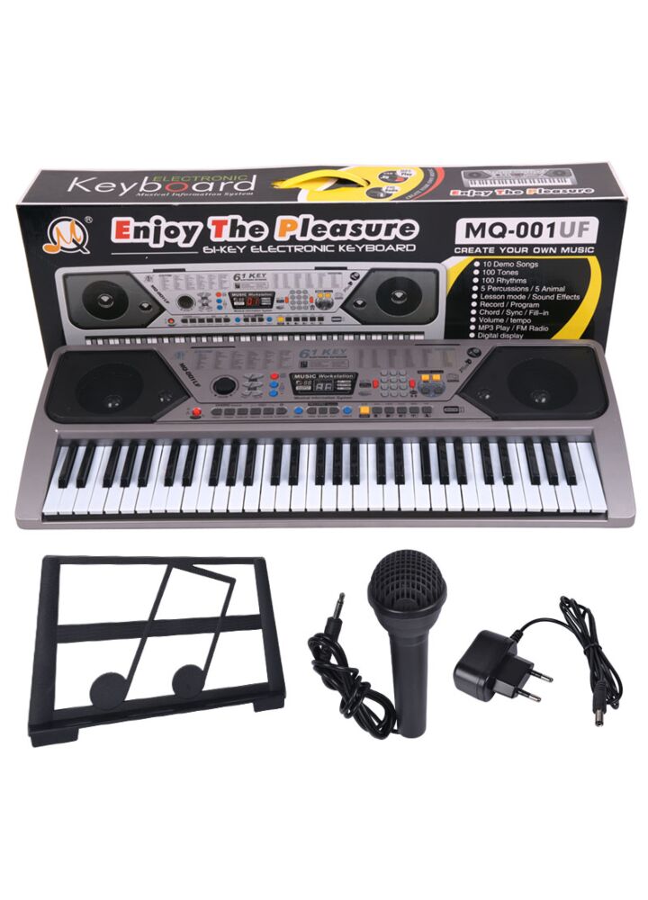 MQ 001 UF KEYBOARD z USB, MP3 POWYSTAWOWY