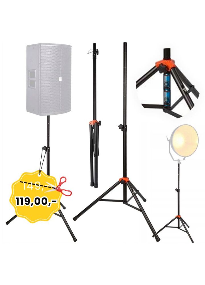 V-TONE DELUXE S1 statyw kolumnowy oświetleniowy do 60 kg