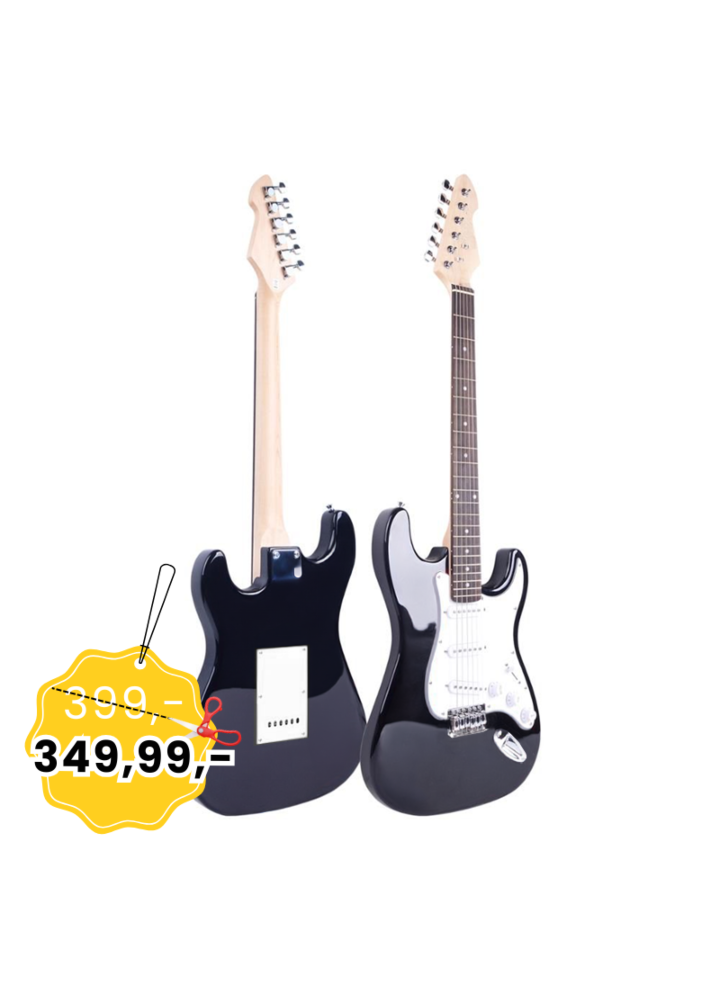 V-TONE EST 22 BK gitara elektryczna 4/4 stratocaster