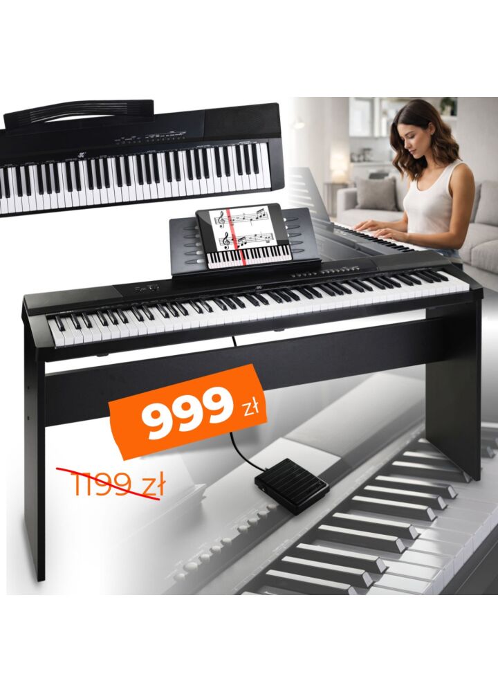MK WP 881 pianino cyfrowe ze statywem drewnianym