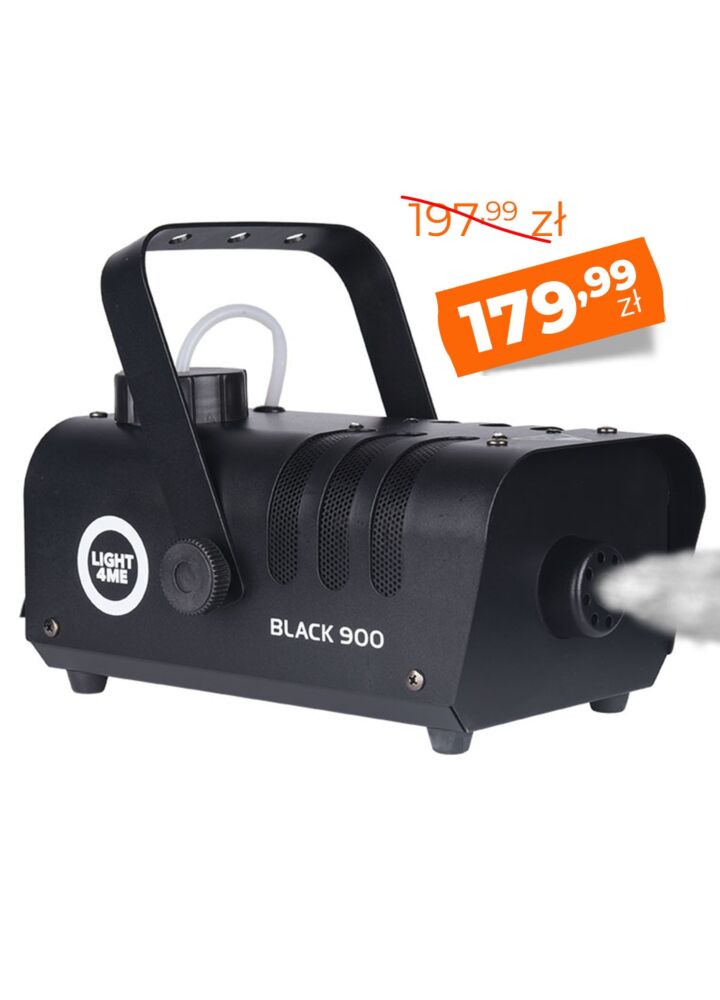LIGHT4ME BLACK 900 wytwornica dymu mgły