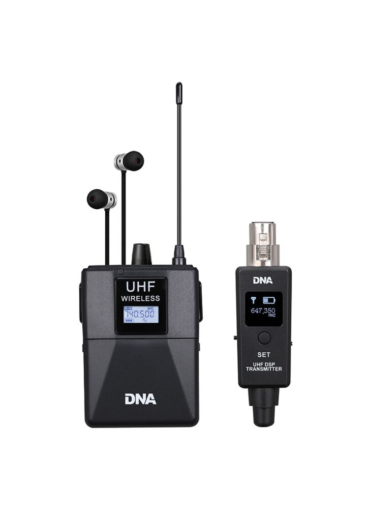 DNA IN-EAR GO odsłuch douszny bezprzewodowy system nagłośnienia