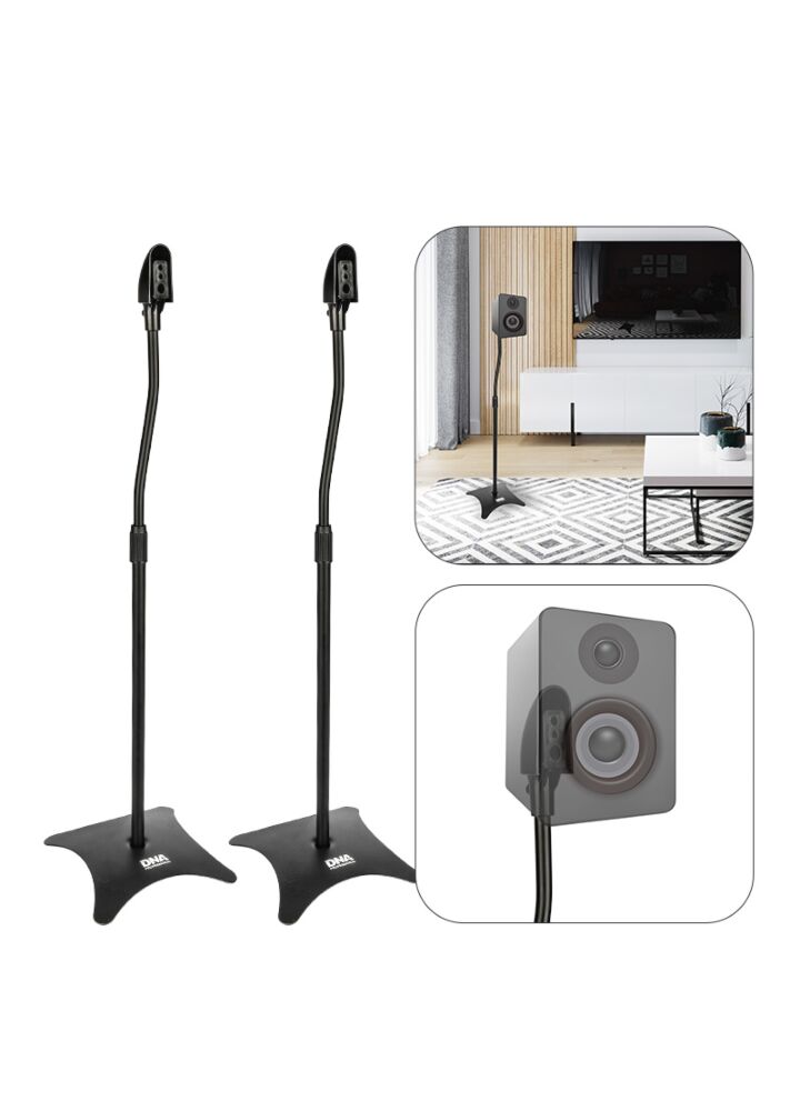 DNA SS 1 SET statyw stand stojak pod głośnik kolumnę zestaw 2 szt. regulacja 68-110 cm