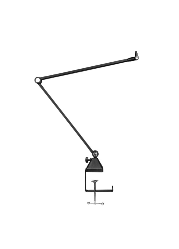 DNA TMS1 desktop microphone stand boom arm black sturdy up to 2 kg cable ties set