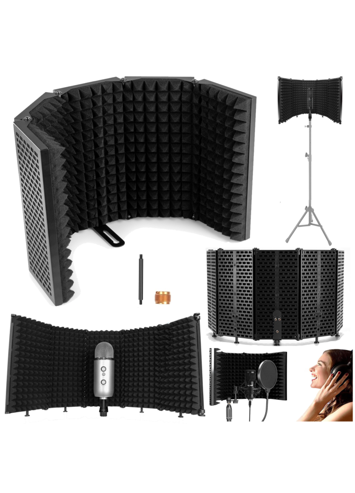 DNA NSP kabina akustyczna przenośna ekran studyjny filtr do mikrofonu osłona wyciszająca