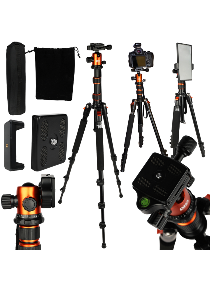 DNA PS1 PRO statyw fotograficzny do aparatu kamery uchwyt na telefon pokrowiec 170 cm do 8 kg