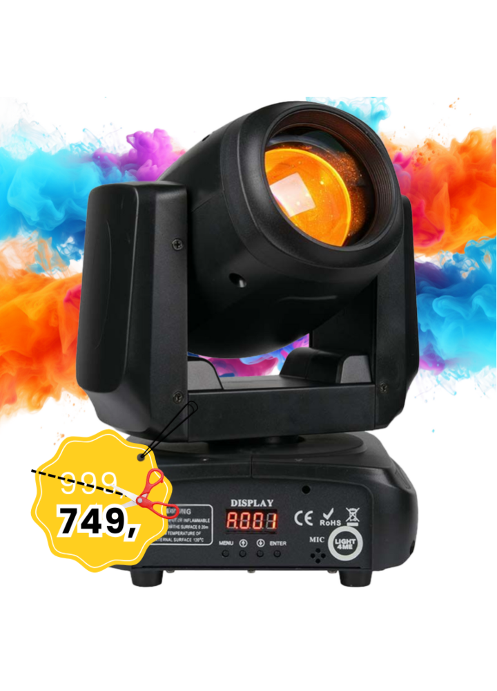 LIGHT4ME FOCUS 100 BEAM głowica ruchoma LED