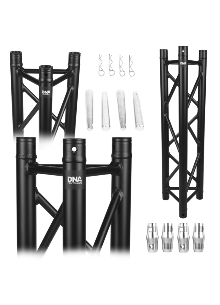 DNA TB3 100 kratownica sceniczna trawers na oświetlenie aluminiowa trójkątna czarna 50x2 mm 1 m