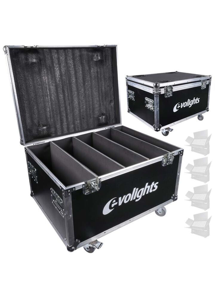 EVOLIGHTS 60x10W RGBW LED WALL WASHER CASE na 4 naświetlacze zewnętrzne IP65