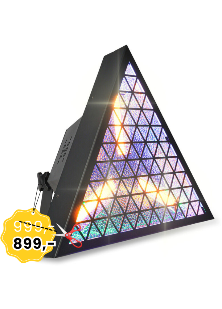 EVOLIGHTS LUMEN TRI oświetlenie sceniczne retro vintage reflektor ciepła biel WW + RGB