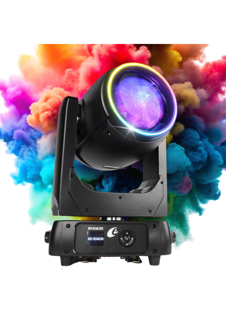EVOLIGHTS NEO BEAM 200W głowica ruchoma LED oświetlenie sceniczne