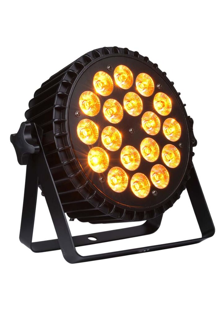 LIGHT4ME ALU QUAD PAR 18x6W RGBW reflektor sceniczny LED