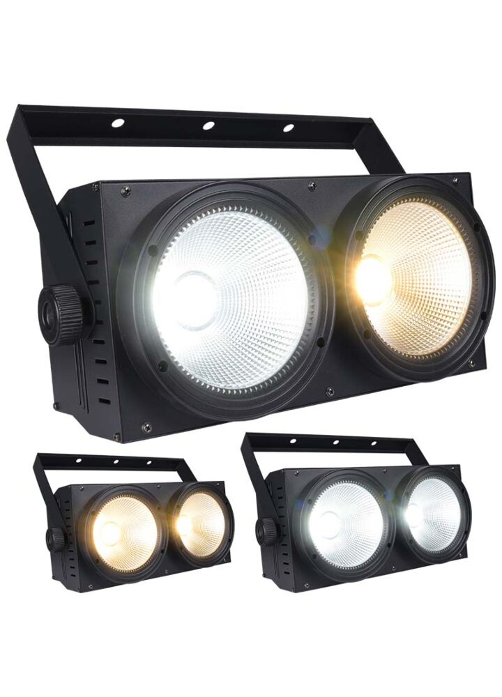 LIGHT4ME BLINDER LED 2x100W stage illuminator effect light strobe
