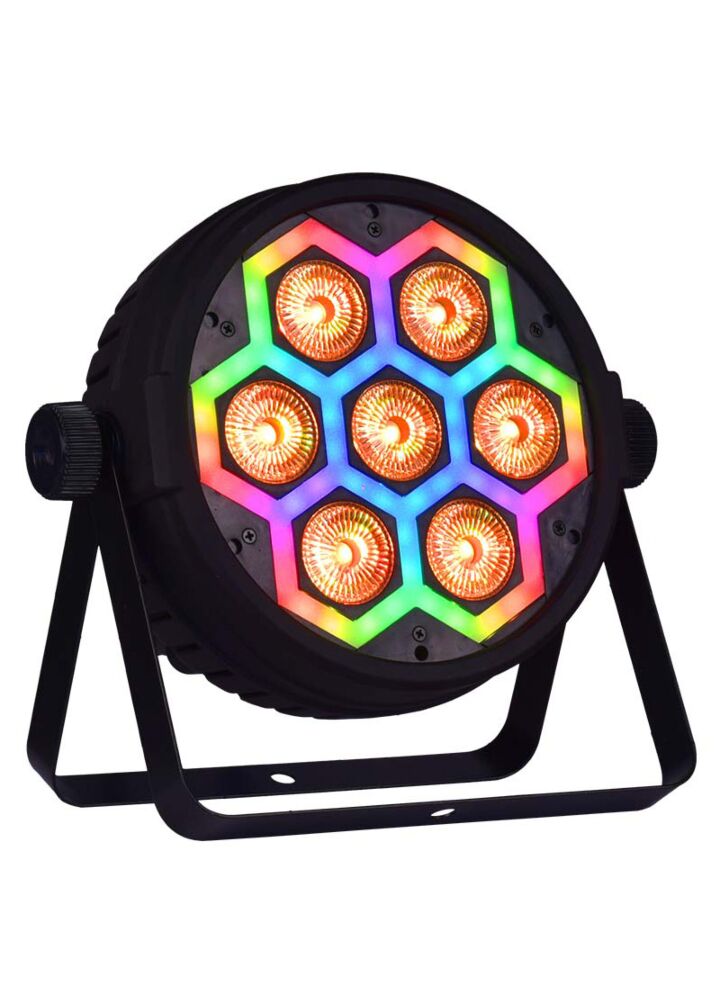 LIGHT4ME FRAME PAR 7x12 LED RGBW spotlight light effect