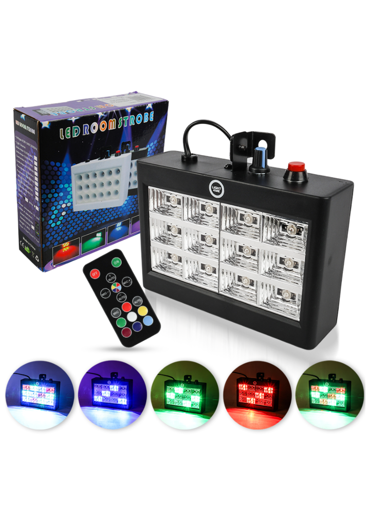 LIGHT4ME STROBE PANEL stroboscope RGB disco lighting blinder light effect LED