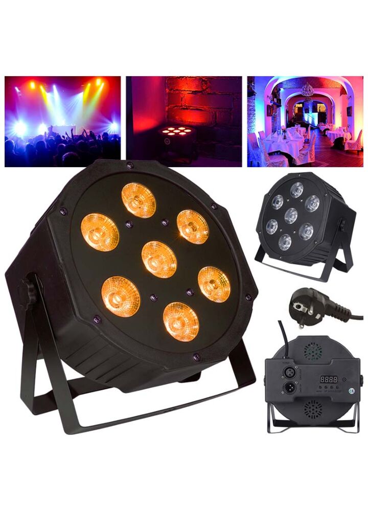 LIGHT4ME TRI PAR BASIC 7x9 reflektor sceniczny LED