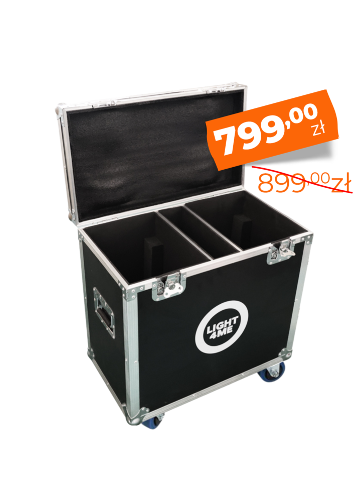 LIGHT4ME 12R SMART BEAM CASE 2IN1 skrzynia transportowa na 2 głowice ruchome