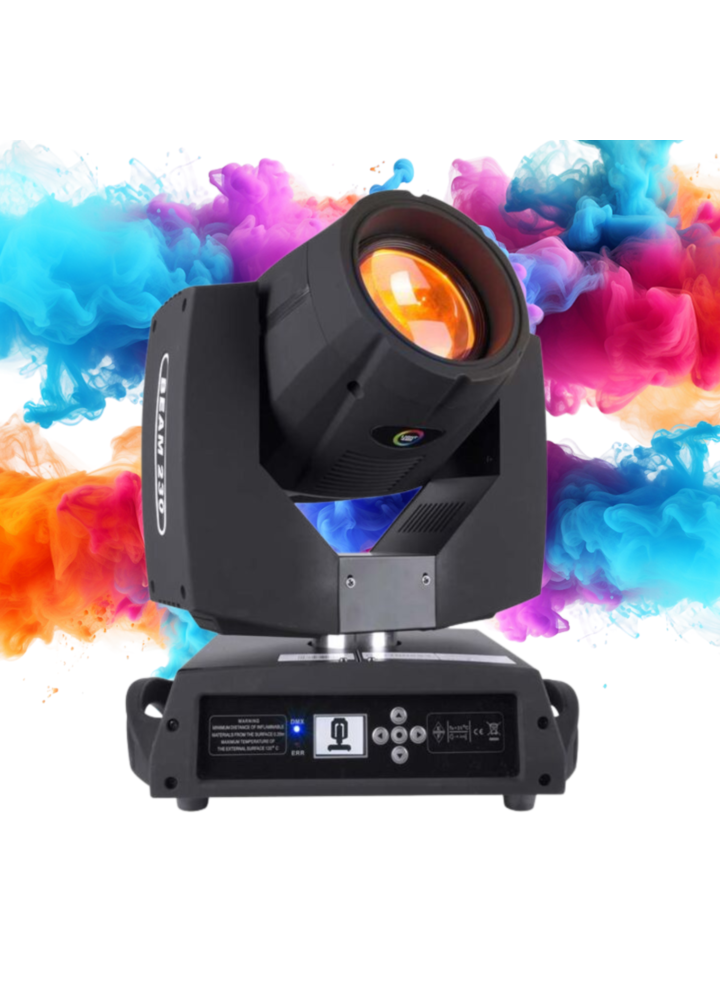 LIGHT4ME 7R BEAM 230W głowica ruchoma oświetlenie sceniczne lampa wyładowcza
