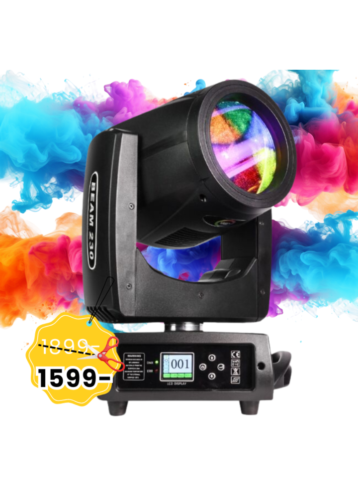 LIGHT4ME 7R SMART BEAM głowica ruchoma 230W lampowa