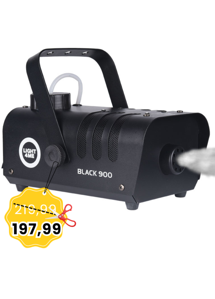 LIGHT4ME BLACK 900 wytwornica dymu mgły