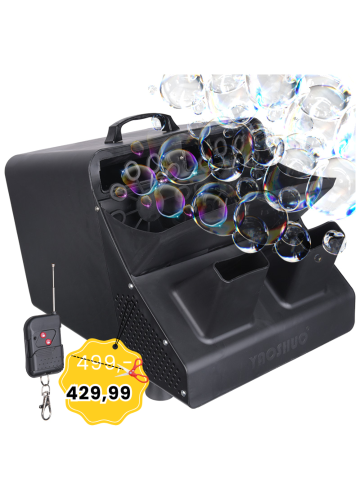 LIGHT4ME BUBBLE BIG maszyna wytwornica baniek mydlanych