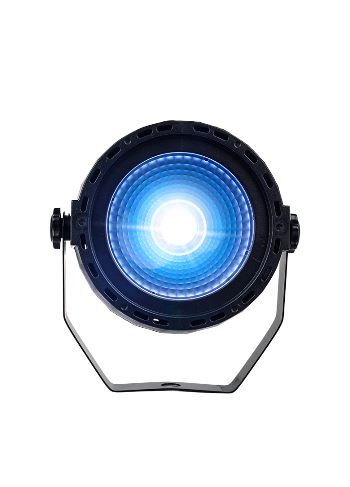 LIGHT4ME COB 30 BK V2 reflektor par oświetlenie sceniczne efekt świetlny LED RGB