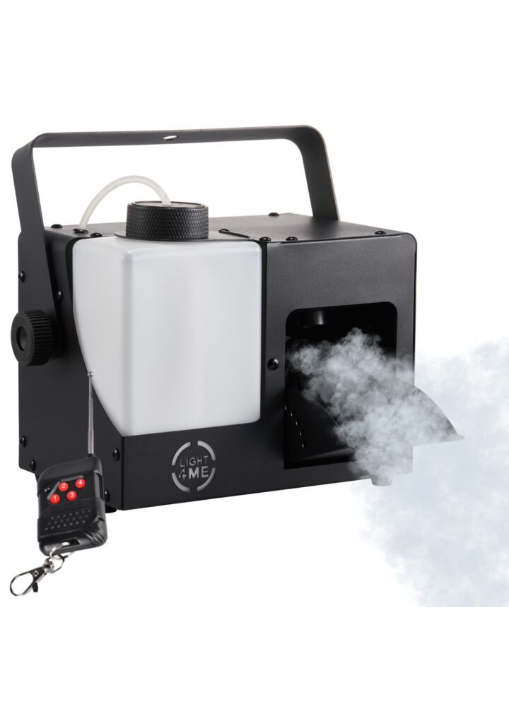 LIGHT4ME FAZE 500W generator wytwornica dymu mgły DMX pilot bezprzewodowy uchwyt montażowy