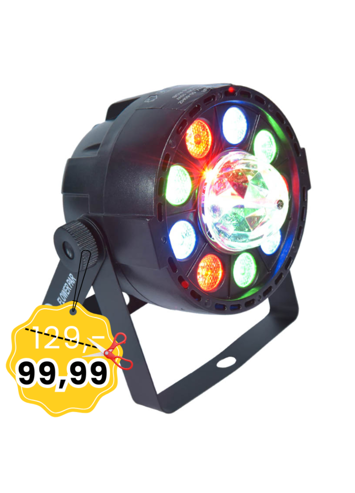 LIGHT4ME FLOWER PAR efekt LED kula