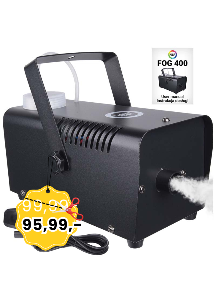 LIGHT4ME FOG 400 wytwornica dymu mgły