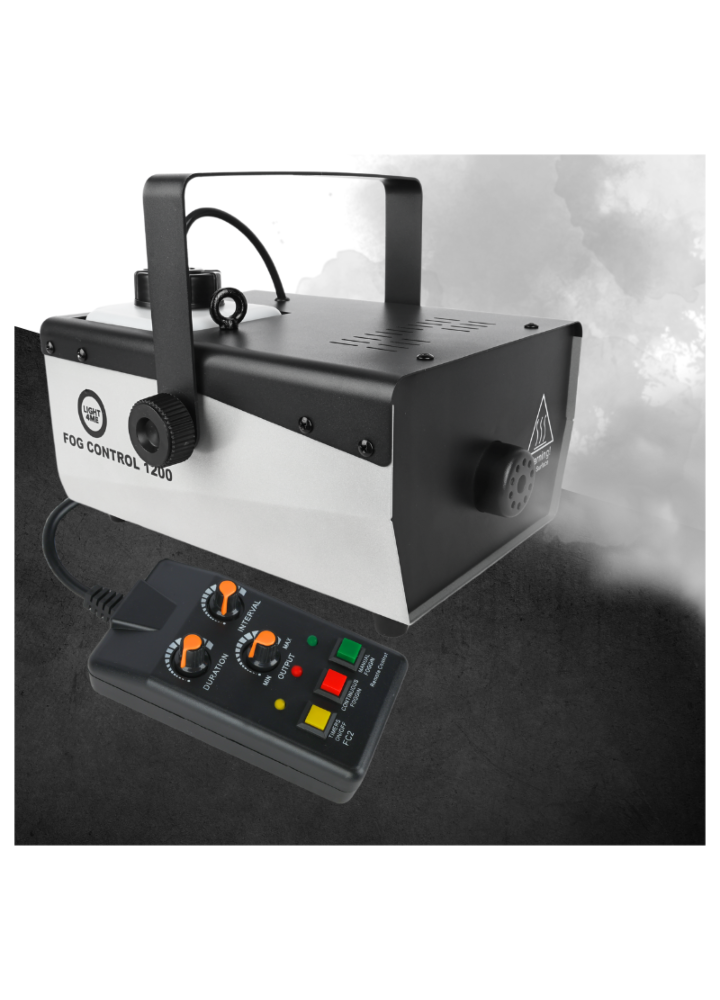 LIGHT4ME FOG CONTROL 1200 TIMER profesjonalna wytwornica dymu mgły pilot bezprzewodowy