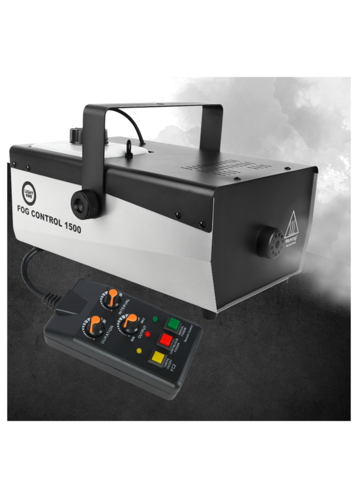 LIGHT4ME FOG CONTROL 1500 TIMER profesjonalna wytwornica dymu mgły pilot bezprzewodowy