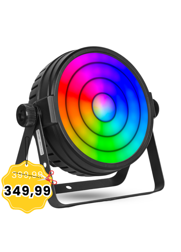 LIGHT4ME HYPNO PAR reflektor sceniczny efekt LED