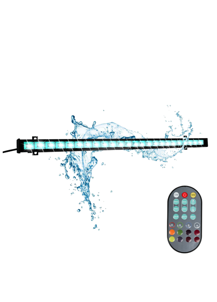 LIGHT4ME IP BAR 24 IR LED bar IP65 Bluetooth smartphone controlled stage lighting remote control