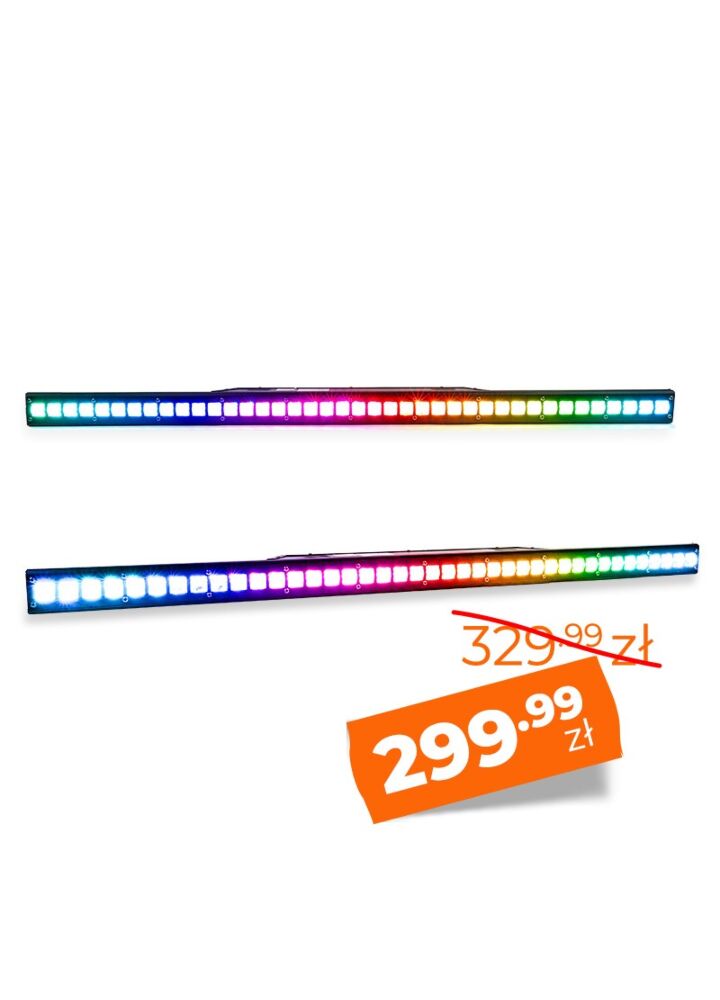 LIGHT4ME LED WALL 40x3W RGB listwa oświetleniowa dekoracja światłem oświetlenie sceniczne