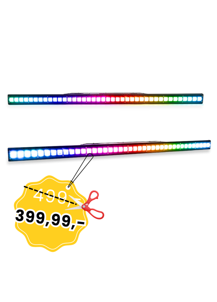 LIGHT4ME LED WALL 40x3W RGB listwa oświetleniowa dekoracja światłem oświetlenie sceniczne
