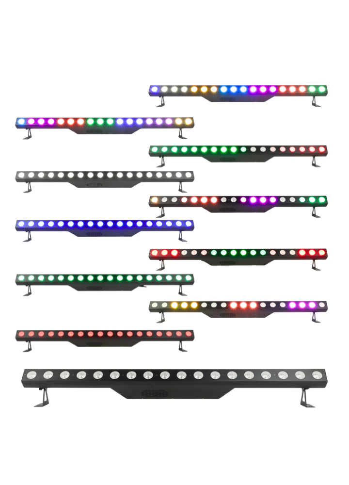 LIGHT4ME MATRIX BAR 18x8W RGBW listwa oświetleniowa oświetlenie sceniczne dekoracja światłem