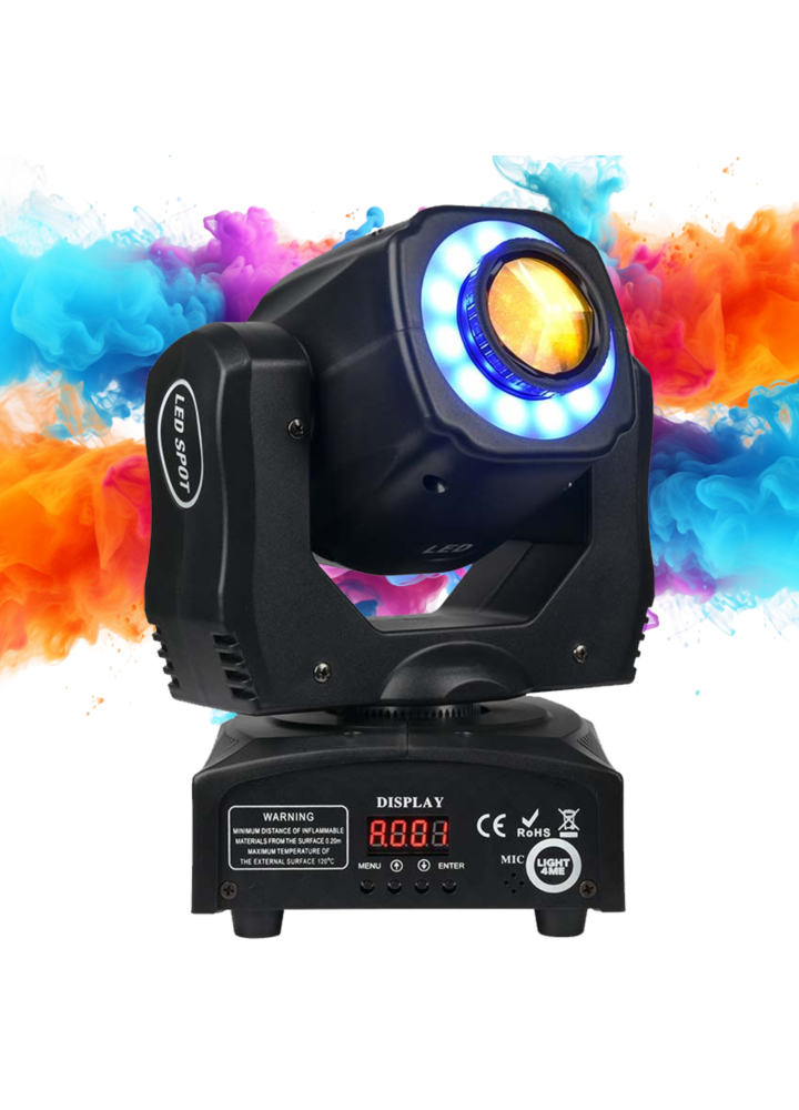 LIGHT4ME MINI SPOT 60 RING głowica ruchoma LED